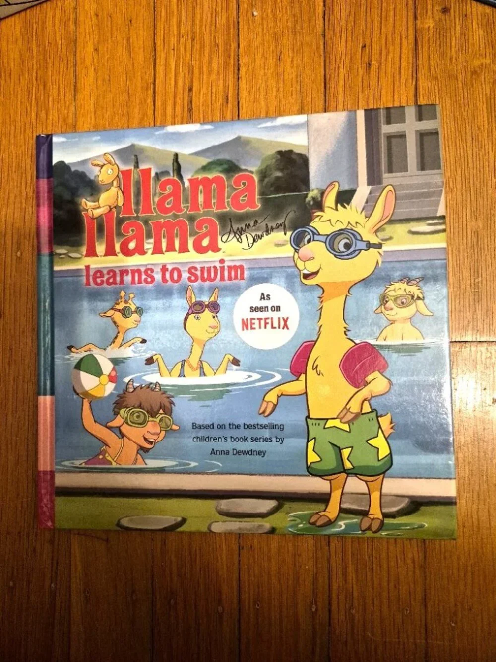 Llama llama Learns to Swim by Anna Dewdney